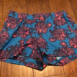 JCREW PRINTED SHORTS LIKE NEW